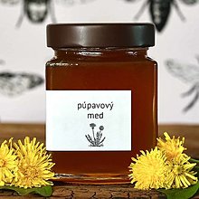 Včelie produkty - púpavový med (400g bez krabičky) - 14249813_