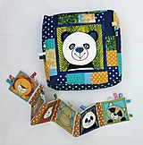 Úžitkový textil - Detský podsedák (Panda) - 14253150_