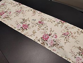 Úžitkový textil - Kvetinové ružové prestieranie - 14252577_