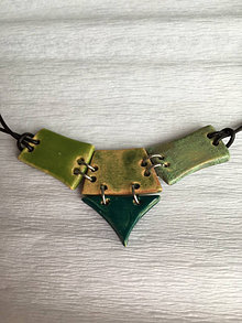 Náhrdelníky - keramický náhrdelník z kolekcie ORI - 14249730_