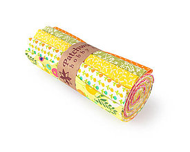 Textil - Bavlnené látky - rolka Bright Blossoms - 14250067_