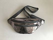 Kabelky - Fanny Pack " Silver" - 14256535_