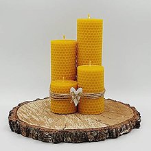 Sviečky - Sviečkové sety z točených sviečok - 14255887_