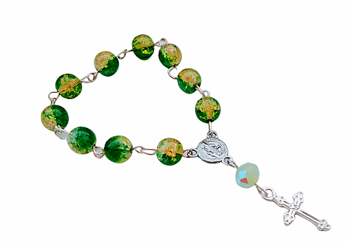 Náhrdelníky - Malý ruženec  - 14261564_