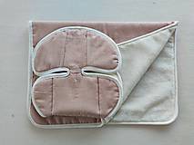 Textil - VLNIENKA výroba na mieru 100 % ľan jednofarebný predpraný Powder Pink - 14260209_