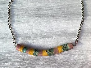 Náhrdelníky - keramický náhrdelník z kolekcie ORI - 14262093_