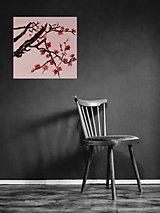Obrazy - Obraz SAKURA Japonská čerešňa akryl na plátne 50 X 50 cm - 14263648_