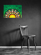 Obrazy - Indiánske slnko Obraz 70 X 50 cm - 14263717_