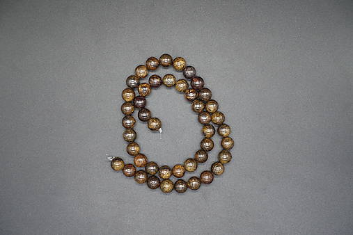 Minerály - Bronzit 4-6-8-10-12 (45ks (8mm)) - 14263142_
