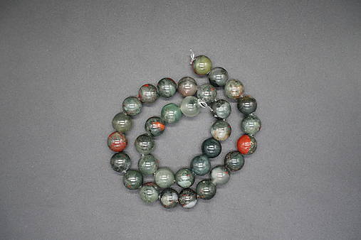 Minerály - Krveľ africký I 4-6-8-10-12 (32ks (12mm)) - 14263222_