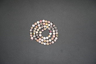 Minerály - Opál ružový 4-6-8-10-12 (68ks (6mm)) - 14266695_