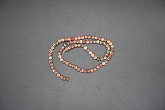 Minerály - Jaspis leopardia koža 4-6-8-10-12 (88ks (4mm)) - 14266755_