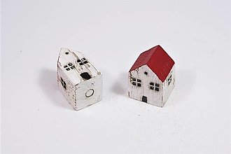 Magnetky - Drevený domček s magnetom - 14 - 14267568_