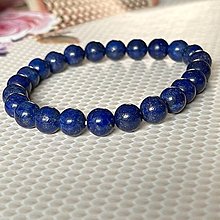 Náramky - Elastic Lapis Lazuli Bracelet / Elastický náramok lapis lazuli - 14273132_