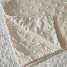 Detský textil - Minky deka hviezdičky - 14273770_