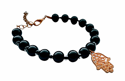 Náramky - Náramok  Hamsa - 14274339_
