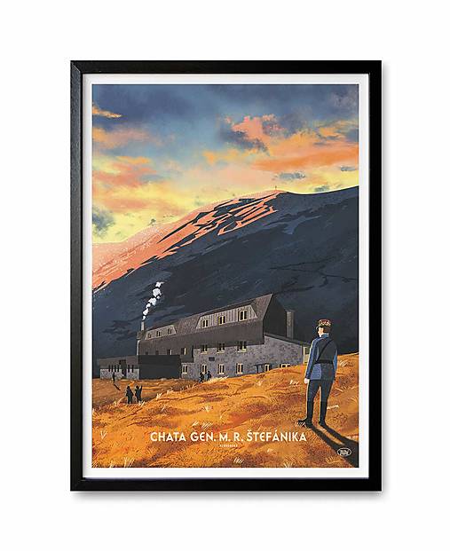 Grafika - Poster Chata gen. M.R. Štefánika - 14272491_