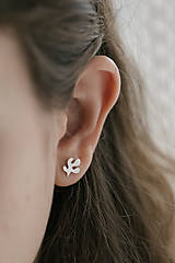 Náušnice - Cutout earrings - 14276446_