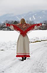 Šaty - Ľanové šaty / košeľa •Ruslana• - 14281394_
