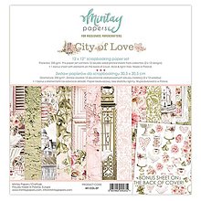 Papier - Mintay Scrapbook papier 12x12 City of Love - 14285844_