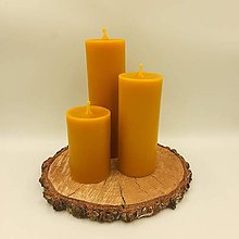Svietidlá a sviečky - Sviečka valec (11 x 5 cm) - 14283852_
