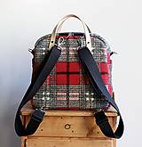 Veľké tašky - Veľká taška LUSIL bag 3in1 *Vlna&Káro* - 14284058_