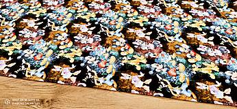 Textil - Teplákoviny - Vzorované - Cena za 10 centimetrov - 14287684_