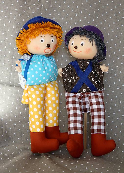 Hračky -  Sada maňušiek pre logopedický šlabikár. MÄKKÝ a TVRDÝ - 14292147_