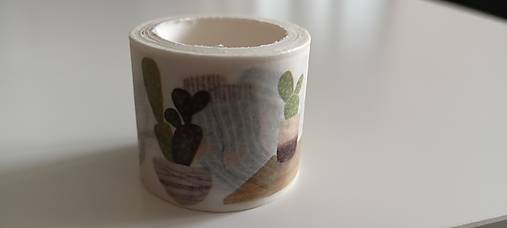 Papier - Washi páska izbové rastliny - 14292317_