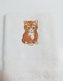 Detský textil - S mačičkou +meno - 14296142_