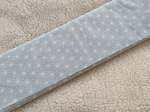 Textil - VLNIENKA DEKA a PRIKRÝVKA 100 % merino top super Origami Mint - 14296112_