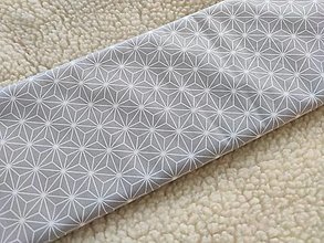 Textil - VLNIENKA DEKA a PRIKRÝVKA 100 % merino top super Origami šedé - 14296110_