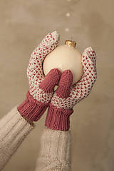 Rukavice - guanti guanti rosa - 14295118_