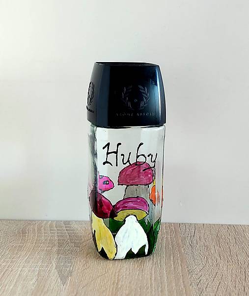 Nádoby - Dóza na sušené huby  - 14294334_