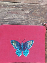 Taštičky - Taštička na drobnosti Motýľ - 14295836_