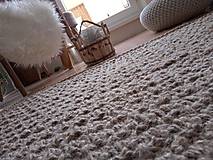 Úžitkový textil - Jutovy koberec FARMHOUSE obdĺžnik - 14296620_