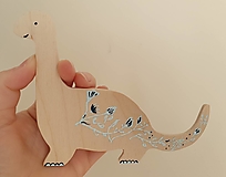 Hračky - Maľovaný dinosaurus - akrylovými farbami II. - 14297322_