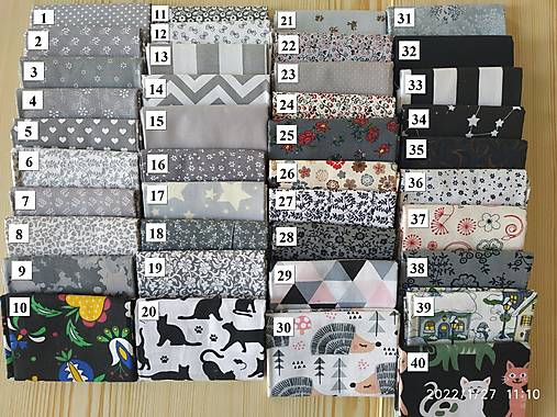 Textil - Bavlnené látky - 14297880_