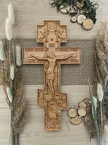 Dekorácie - Kríž Krucifix I. - 14297479_