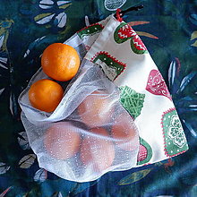 Nákupné tašky - Vrecko na ovocie a zeleninu - 14302243_