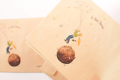 Papier - Craft obálka / Recyklovaná C6 "Le Petit Prince" - 14303833_