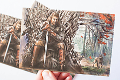 Papier - Pohľadnica "Game of Thrones V." - 14304202_