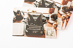 Papier - Pohľadnica "The Oliver Typewriter" - 14304472_
