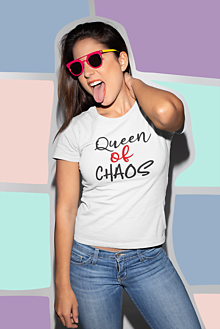Topy, tričká, tielka - Queen of chaos - 14302070_
