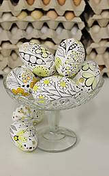 Dekorácie - Husacie vajíčka / lúčne kvety /farba na želanie - 14303421_