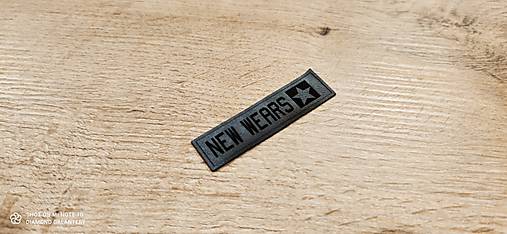 Galantéria - 	Nažehľovačka - 80x20 mm - New Wears (II) - 14308581_