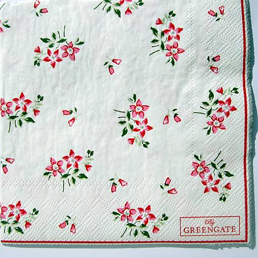 Papier - Servítka G 78- Avery white small - 14306462_
