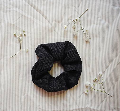 Ozdoby do vlasov - Upcyklovaná scrunchie - 14308253_