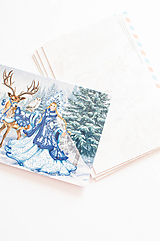 Papier - Pohľadnica "Snowy forest" - 14305638_
