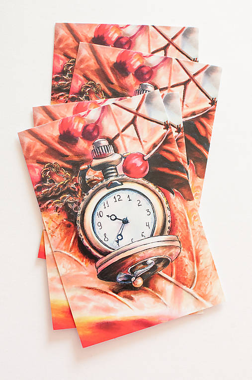 Papier - Pohľadnica "Autumn treasures" - 14305739_